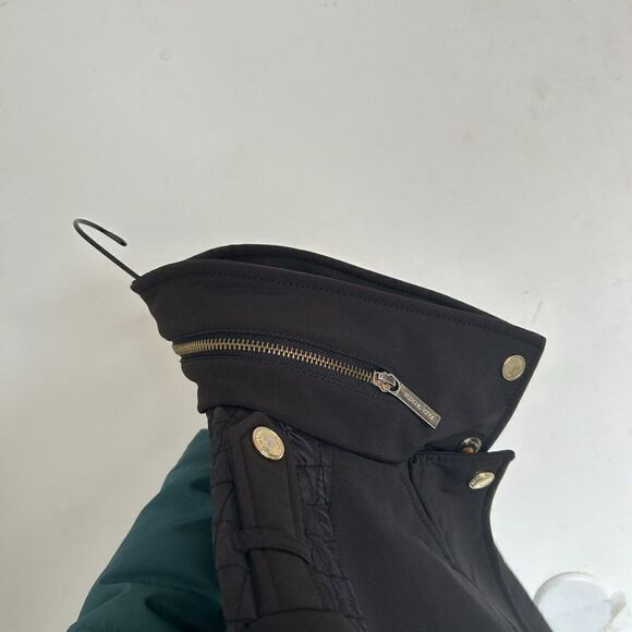 Michael Michael Kors Black Gold Accent Full Zip Jacket Size XS - Picture 10 of 16